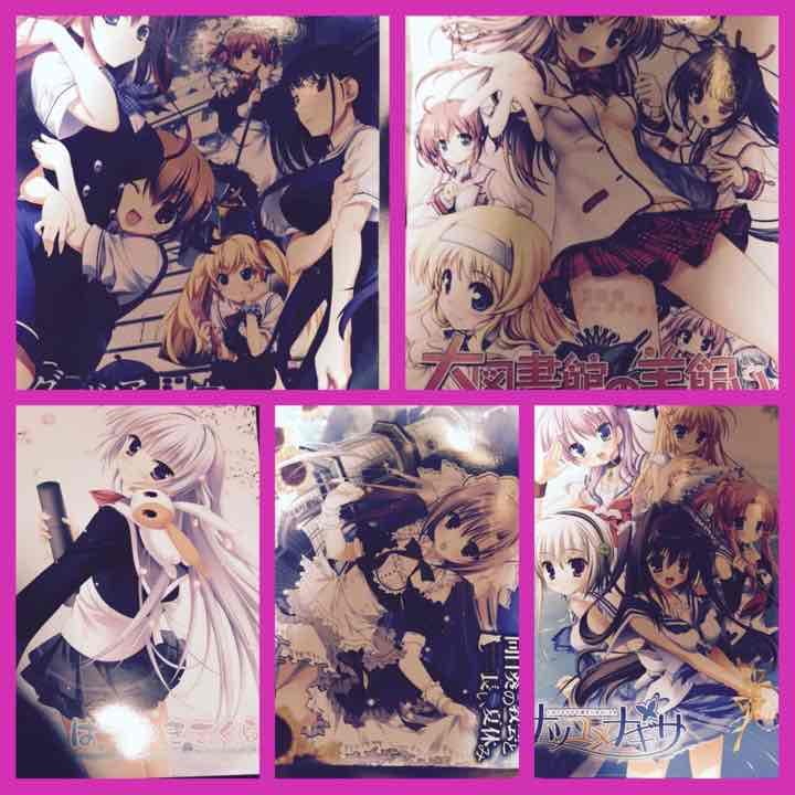 グリザイア、向日葵、初雪さくら、大図書館、ナツユメ、契約彼女6点セットバラ売り可