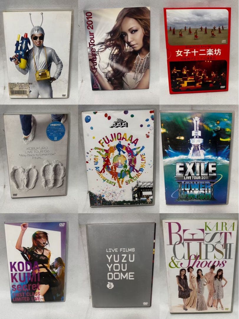 約100枚 超大量DVDまとめ お笑い 映画 ディズニー ライブ ジブリ 歌手