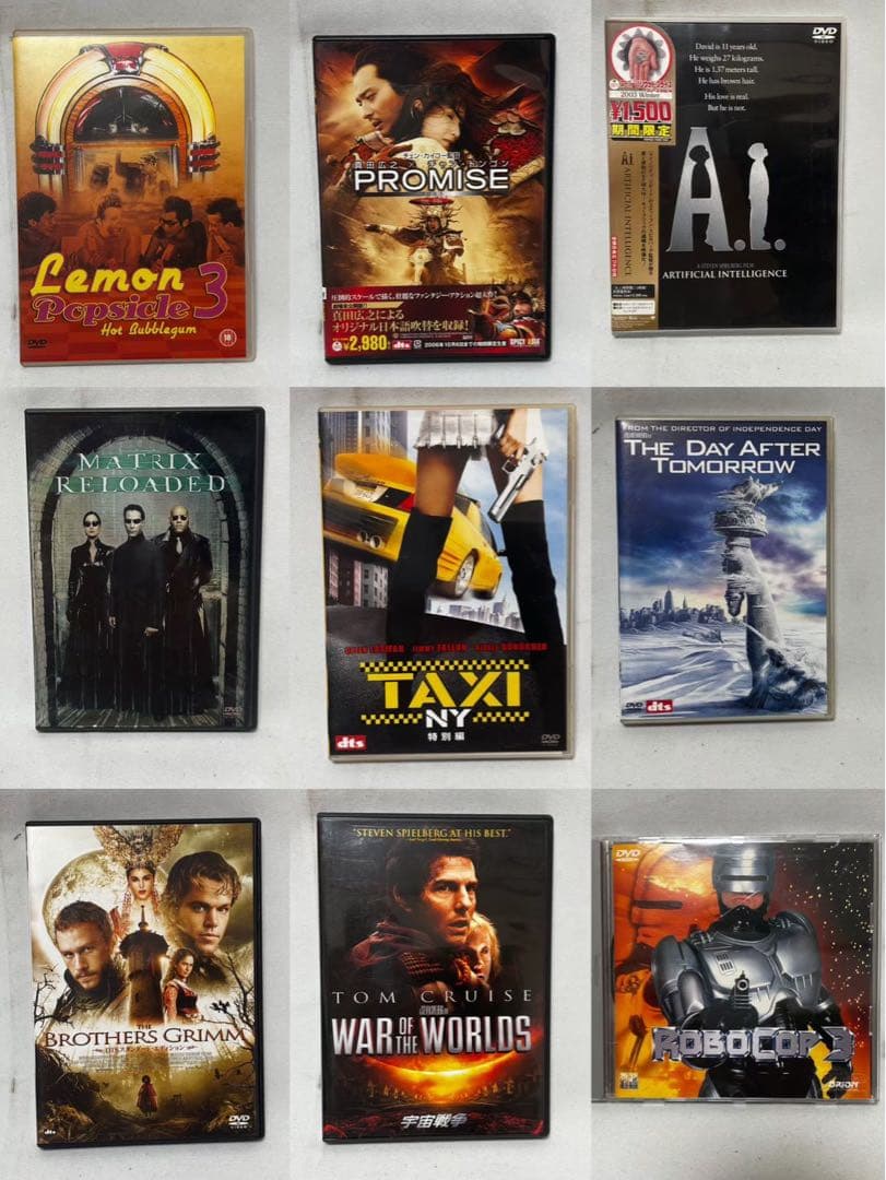 約100枚 超大量DVDまとめ お笑い 映画 ディズニー ライブ ジブリ 歌手