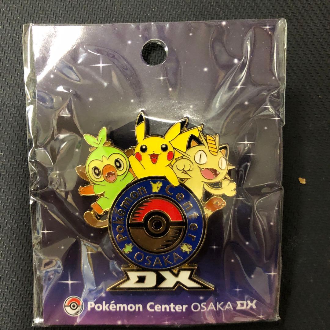 ポケモンセンター大阪DX 心斎橋 ロゴピンズ バッジ ピンバッジ - メルカリ