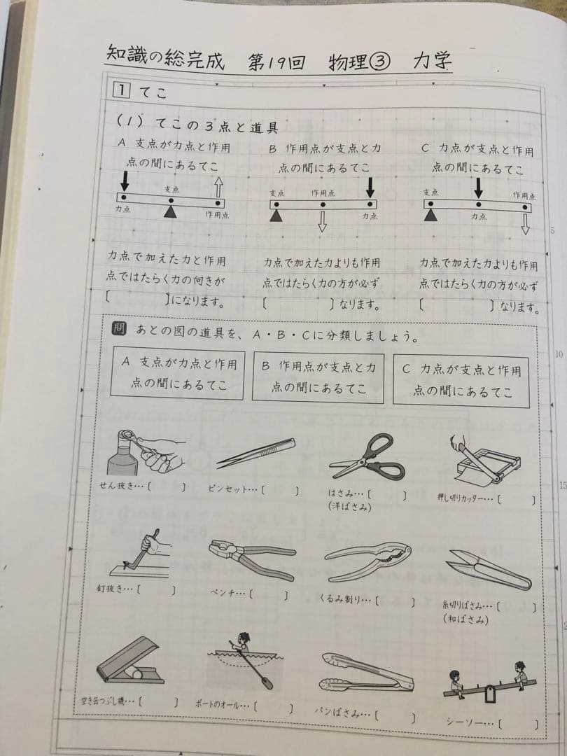 ⑳やSAPIX サピックスsapix 理科の総完成付き最後の総仕上げ❣️暗記