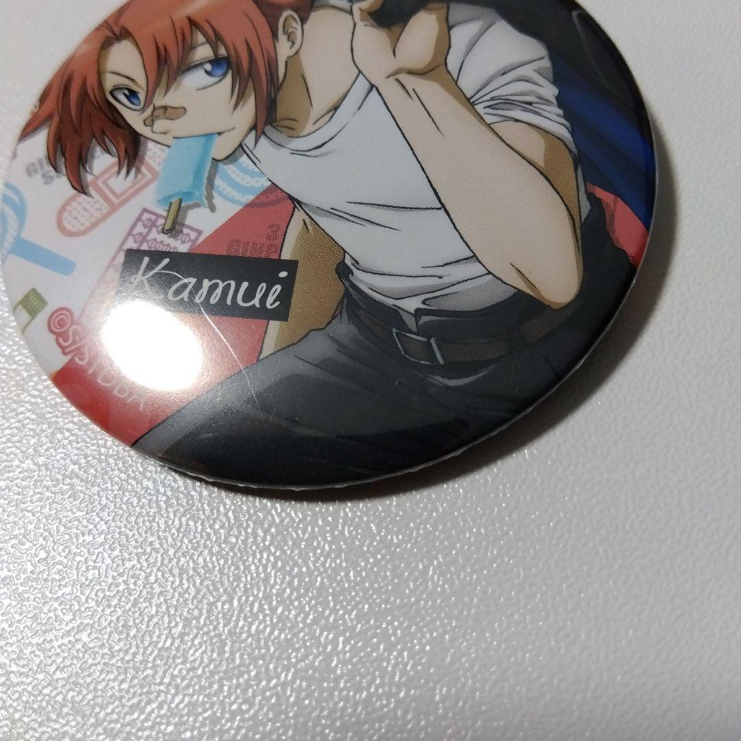 銀魂】神威 魅せキューブ 3年Z組 銀八先生 アイス 学ラン 缶バッジ