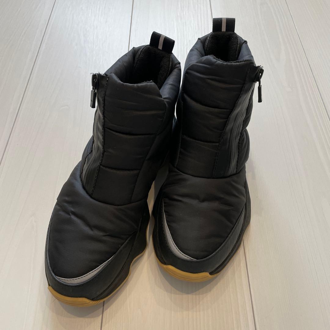 SOREL【美品】キネティックインパクト パフィー ジップ ブーツ 24 SOREL（ソレル） スノーブーツ キネティックインパクト パフィー