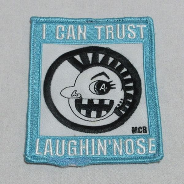 LAUGHIN 'NOSEラフィンノーズ限定ワッペンハードコアパンクロック激