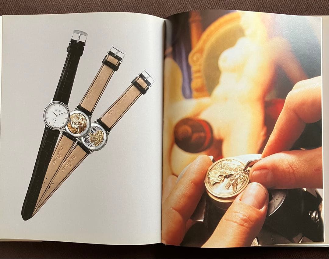 洋書 エロティック ウォッチ時計の書籍 作品写真集 ドイツ語版 スイス