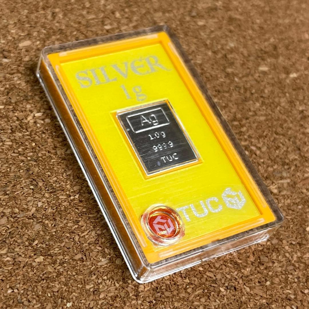 TUC】［SILVER 1g］999.9 純銀 - メルカリ