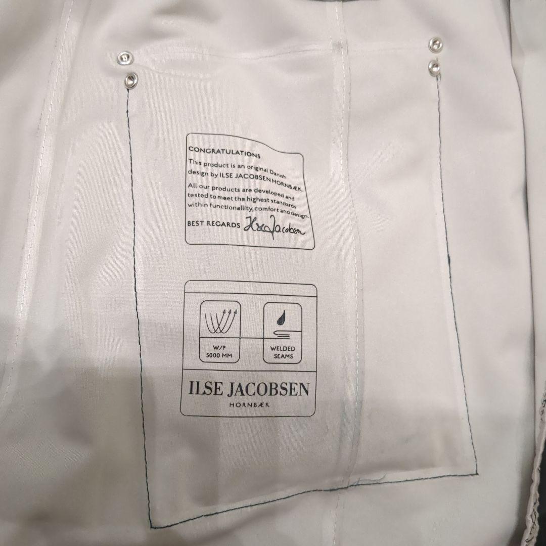 ILSE JACOBSEN ブラックレインコート38 - メルカリ