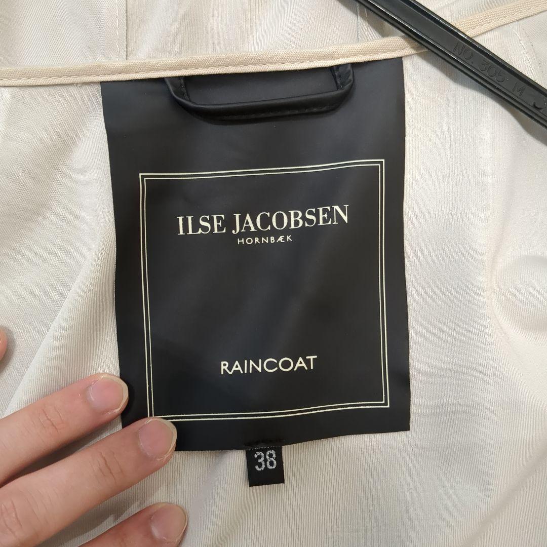 ILSE JACOBSEN ブラックレインコート38 - メルカリ