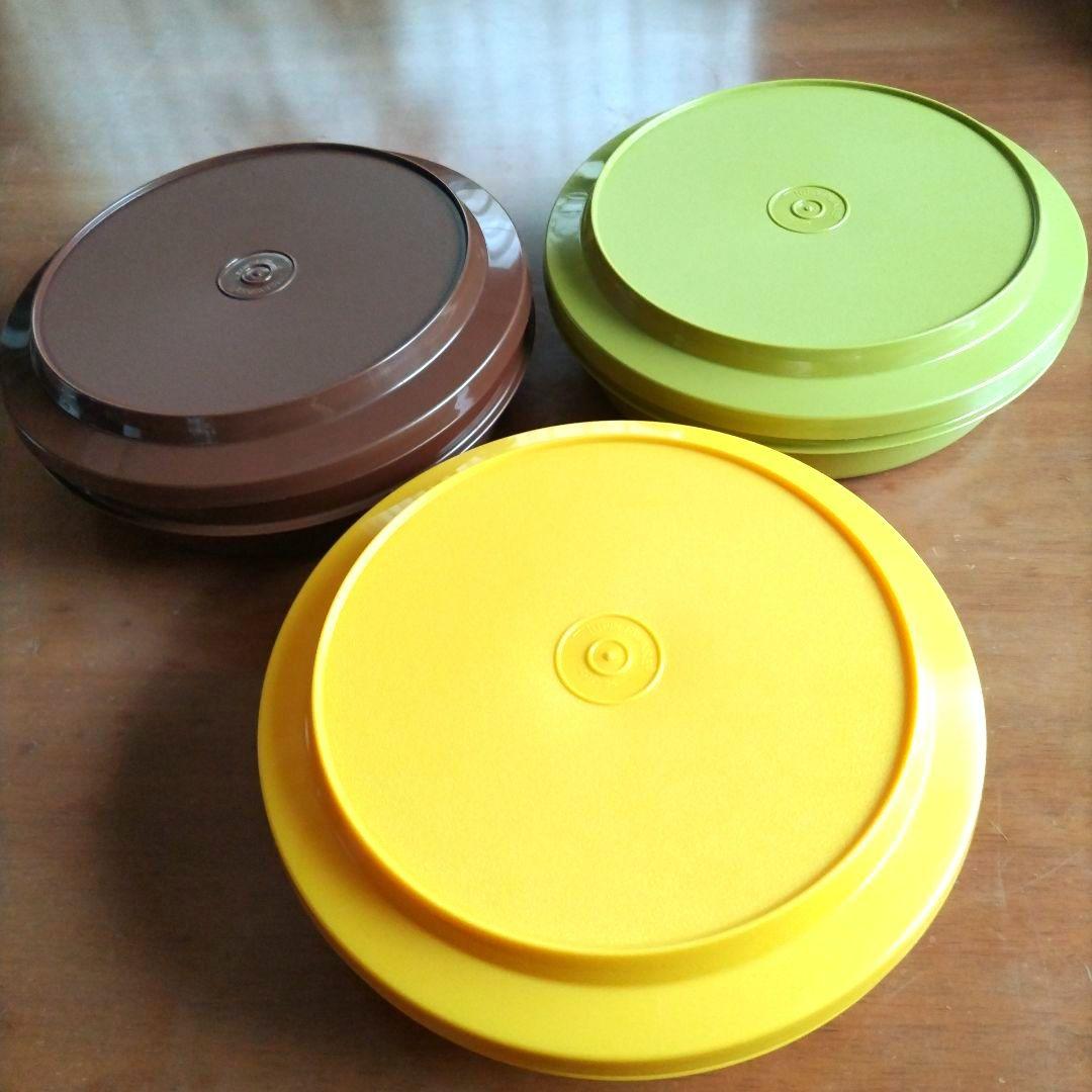 タッパーウエア Tupperware スチーマーセット 丸型容器 3個セット