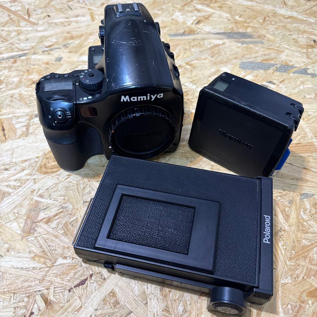 マミヤ Mamiya 645AFD ボディ+ 予備フィルムバック　+ ポラバック Instant Film Back for Mamiya 645 (SUPER /PRO /PRO TL, compatible