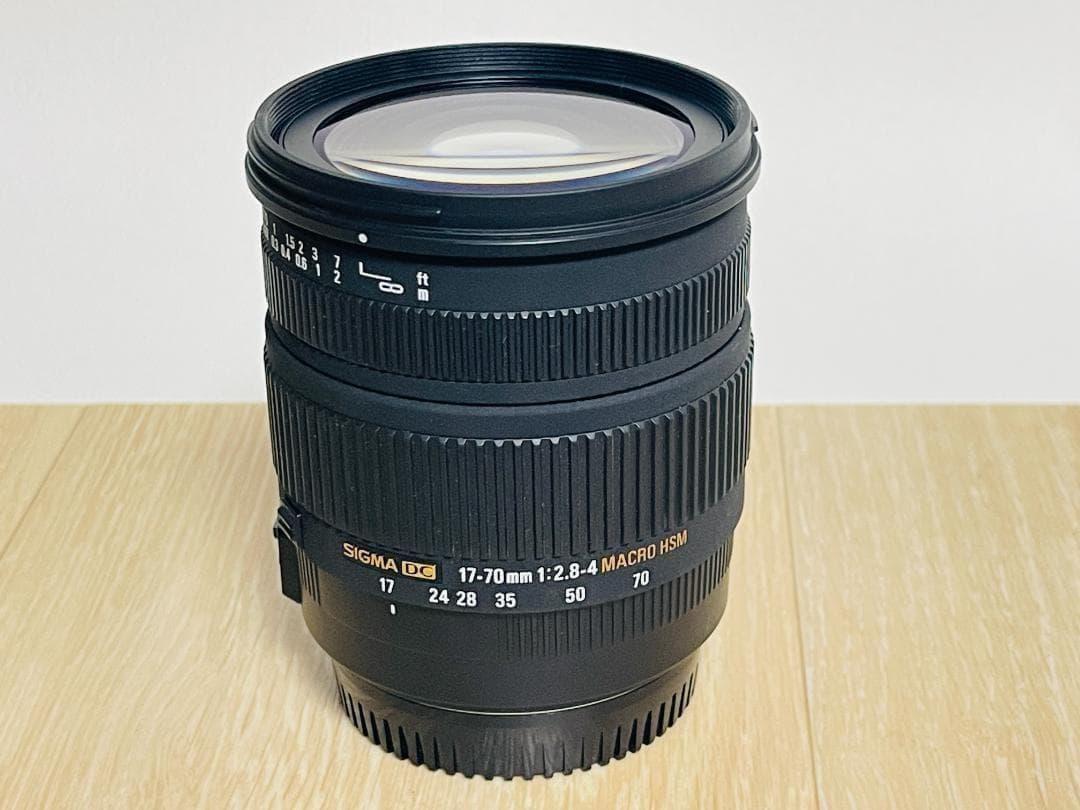 レンズ(ズーム) SIGMA 17-70mm F2.8-4 DC MACRO OS CanonEF