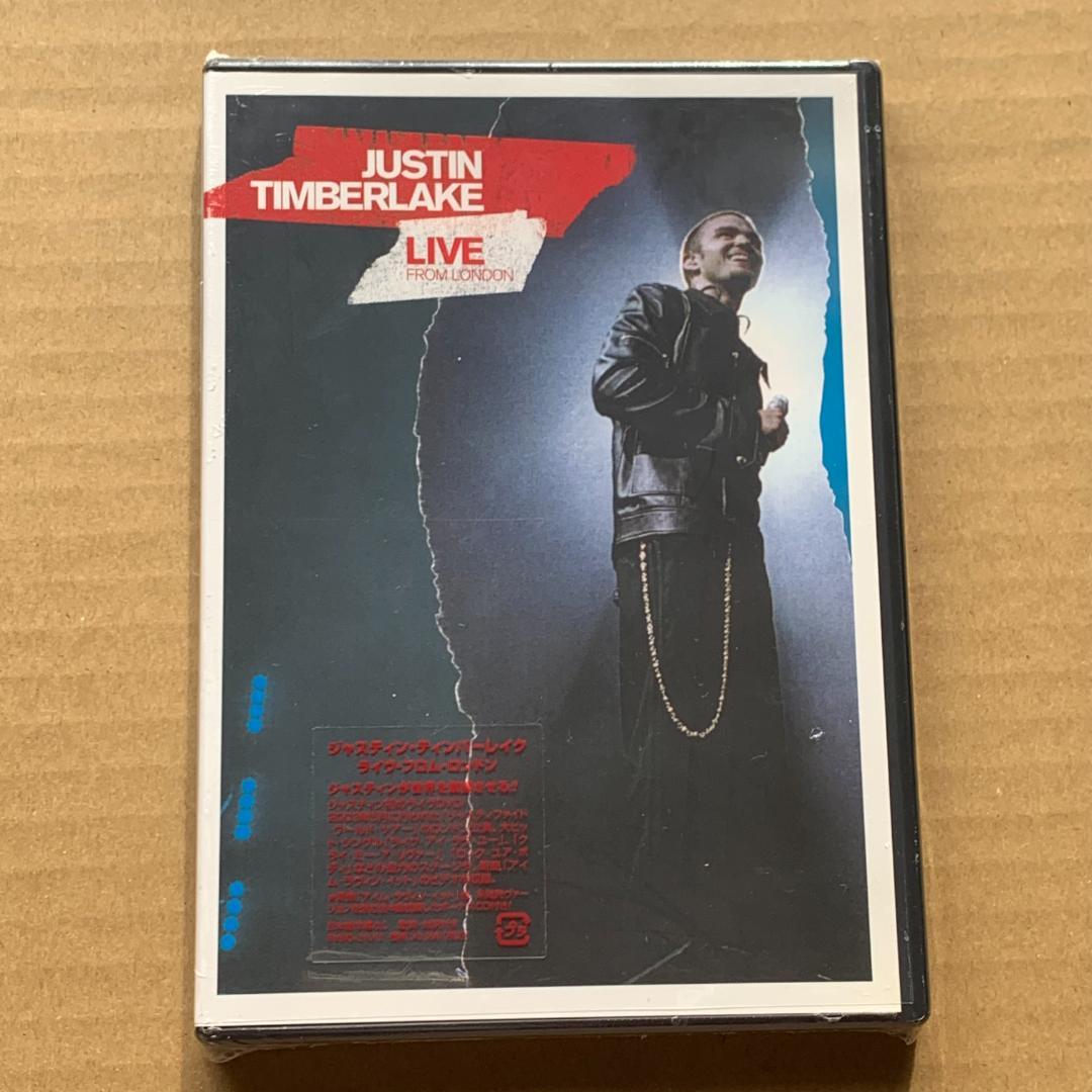 ライヴ・フロム・ロンドン/ジャスティン・ティンバーレイク：未開封DVD Justin Timberlake – Live From London – DVD (DVD-Video, Reissue