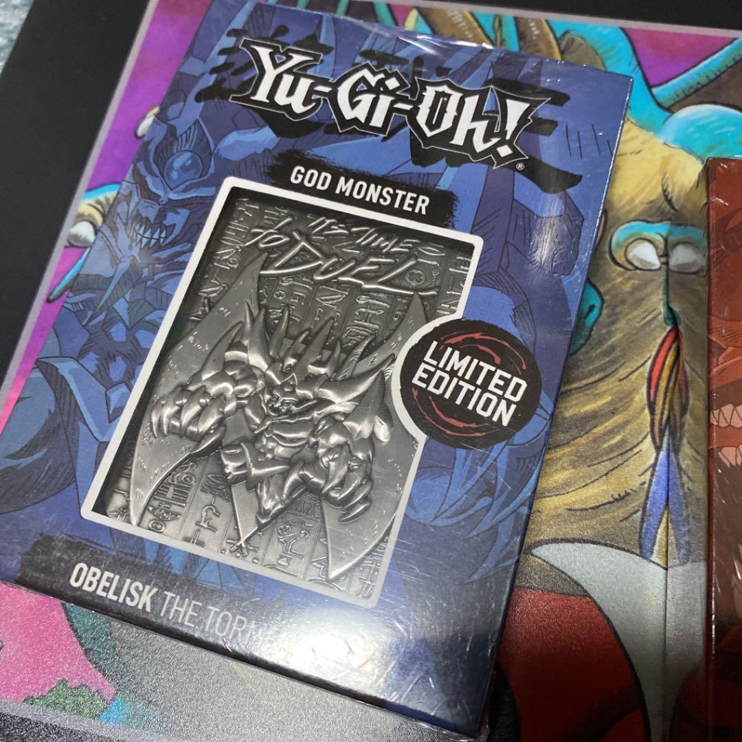 遊戯王 メタルカード 三幻神 金属製 yu gi oh GOD MONSTER - メルカリ