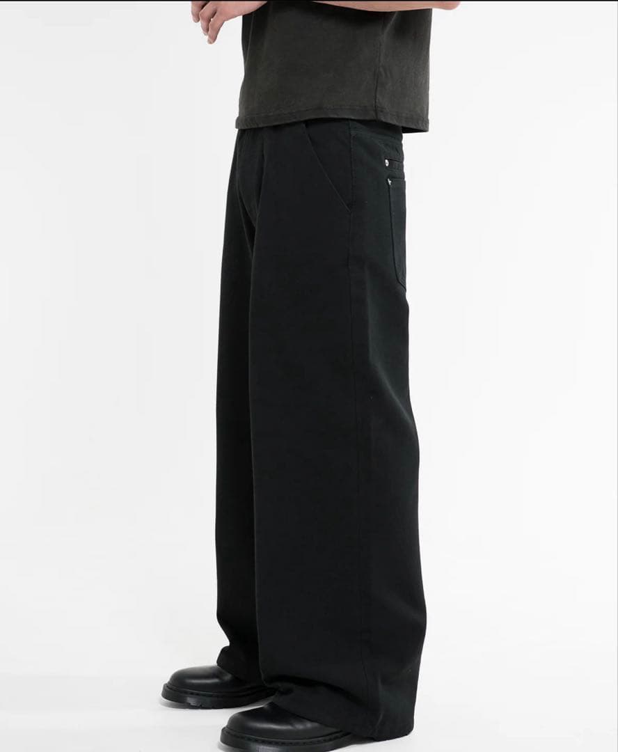 asapmode Stacked Canvas Wide-Leg Pants - メルカリ