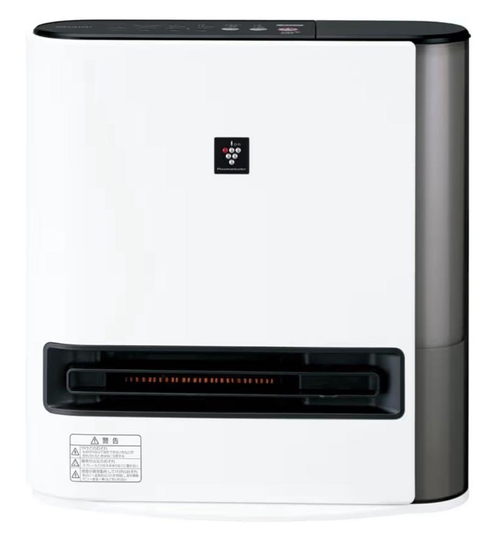 シャープ 加湿 セラミックヒーター HX-SK12-W HX-SK12 | プラズマクラスター電気暖房機：シャープ