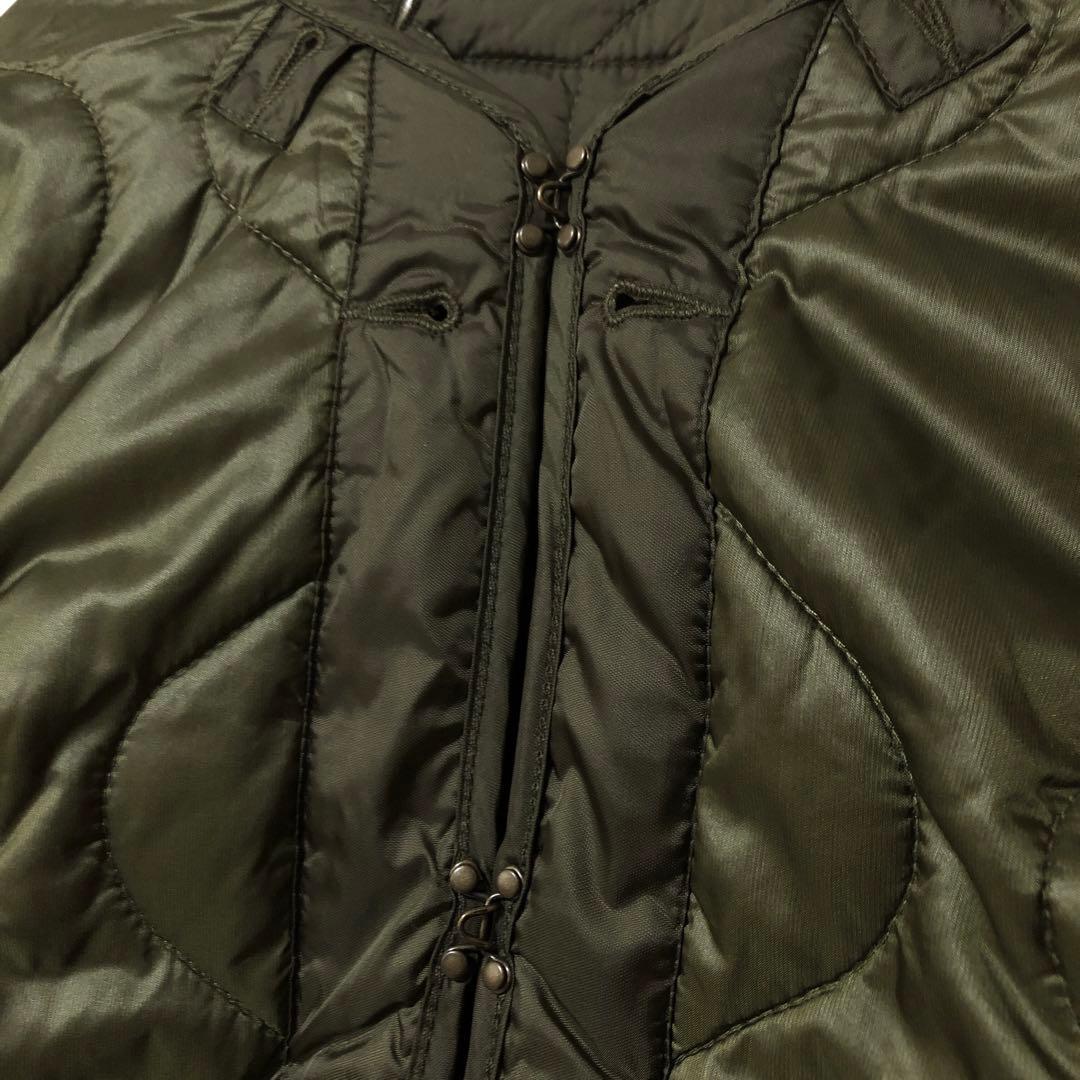 ゴア】モッズコート ミリタリー キルトインナー ラクーンファー 脱着