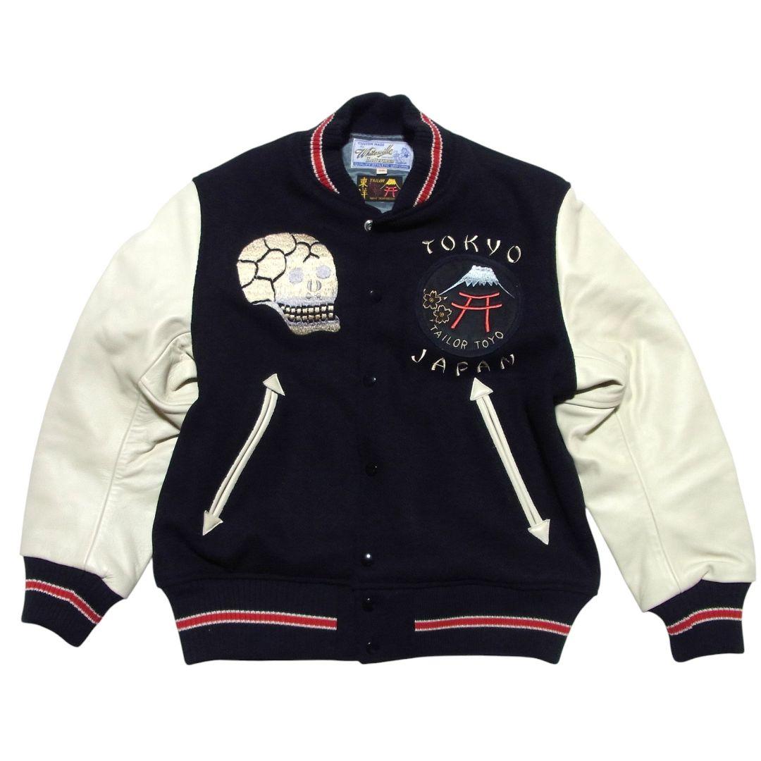 新品 ホワイツビル × テーラー東洋 蛇髑髏 スタジャン 36 ドクロ