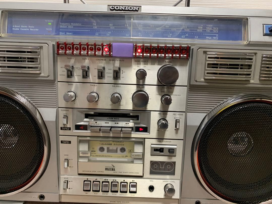 希少年代物CONION C-100FJ大型ラジカセメンテナンス済み中古 - メルカリ