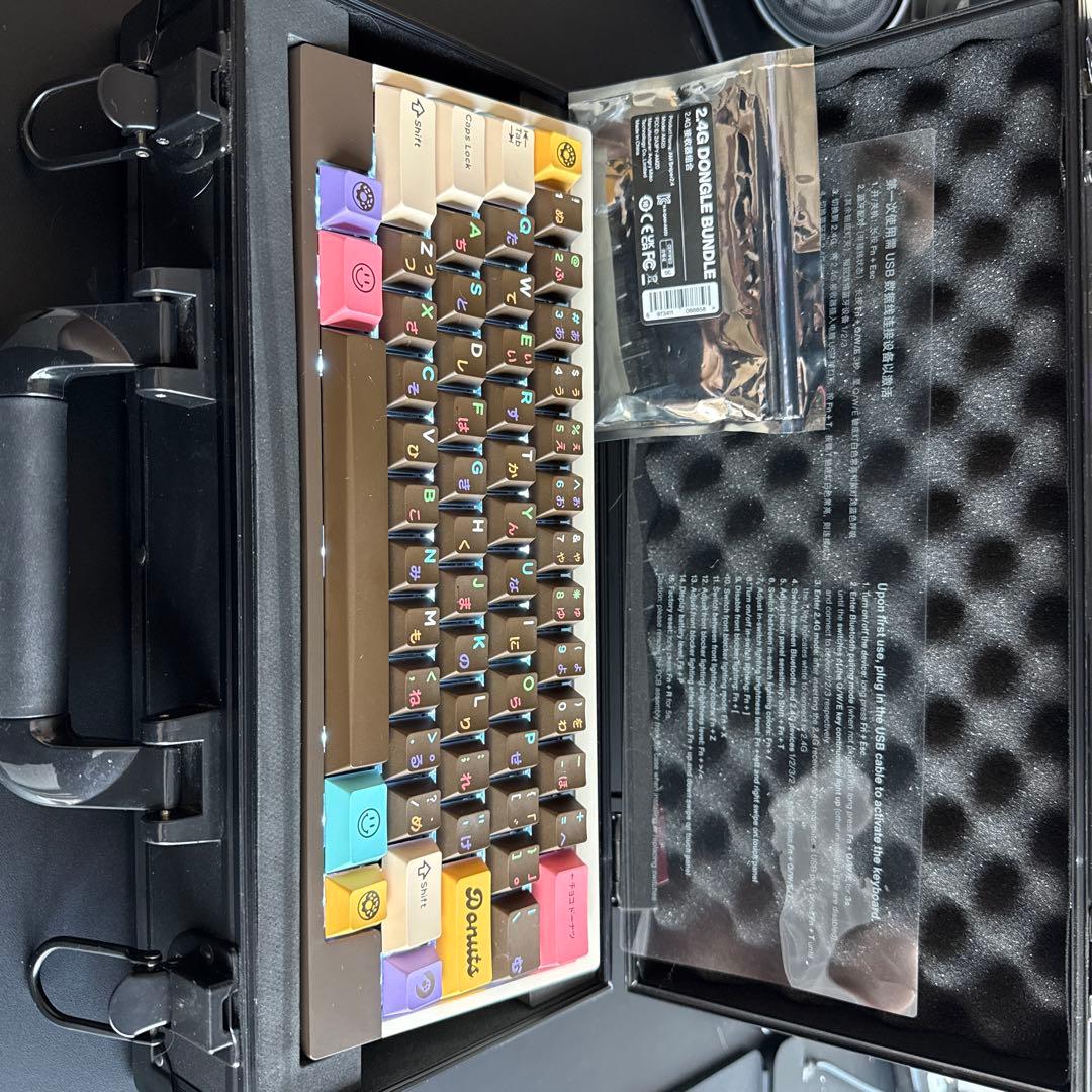 Angry Miao AM 65 Less R2 Donuts キーボード 本体 AM Compact Touch (65 Less) R2 - New Bundle