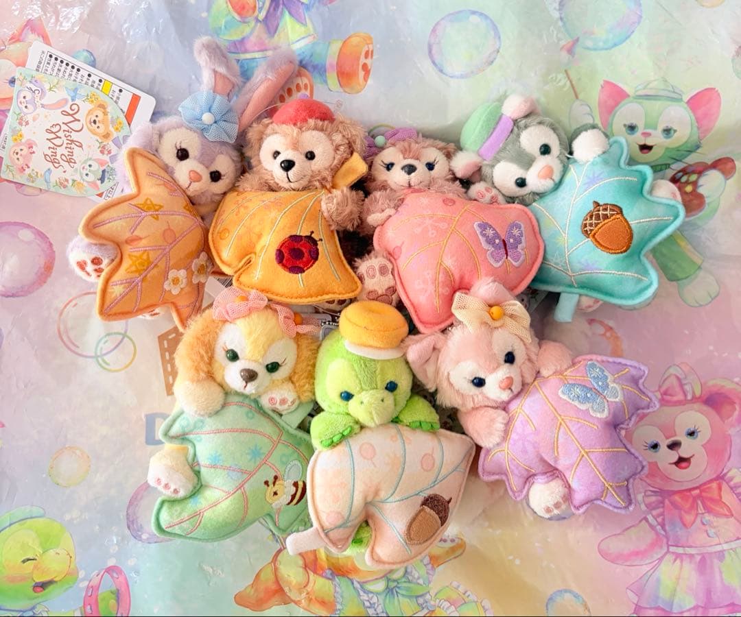 グル〜ミ〜 ぬいぐるみ タグ付き 水玉 ドット