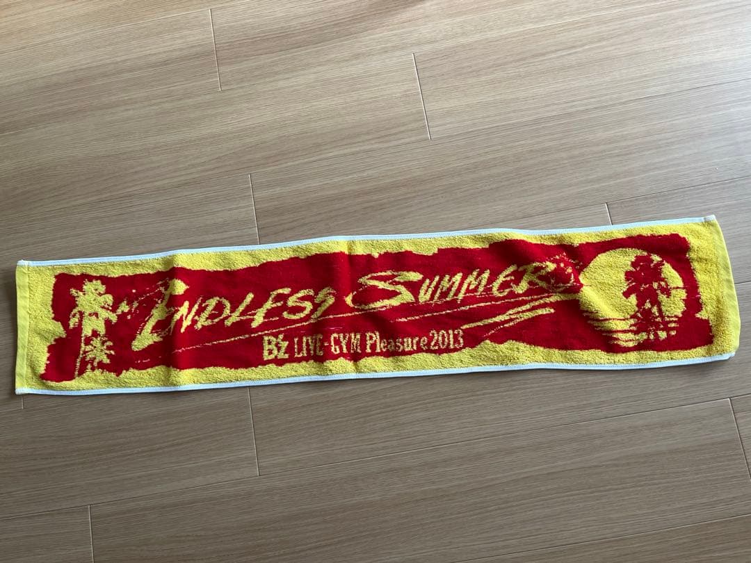 B'z ツアーグッズ 2013マフラータオル 新品 pleasure - メルカリ
