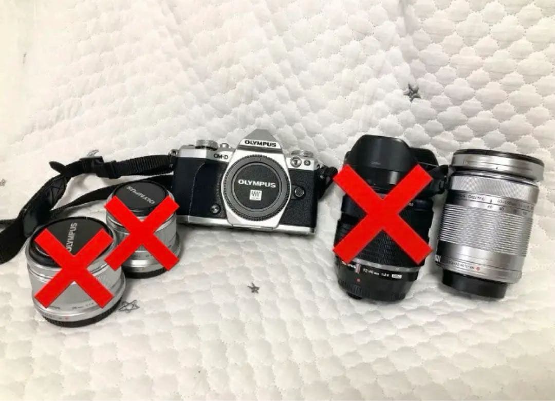 OLYMPUS OM-D ミラーレス一眼 シルバー