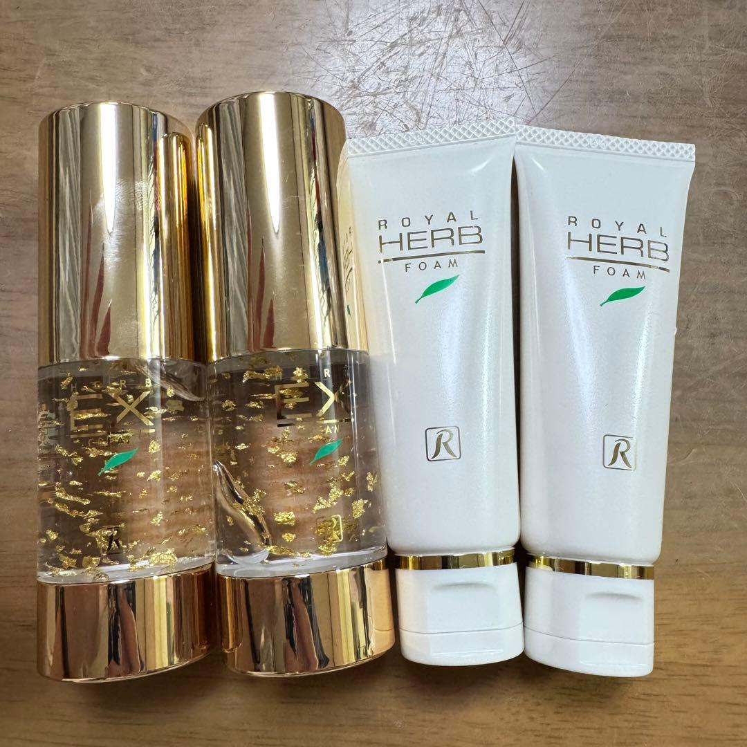 ROYAL HERB SKIN CARE トライアルセット 2本ずつ - メルカリ