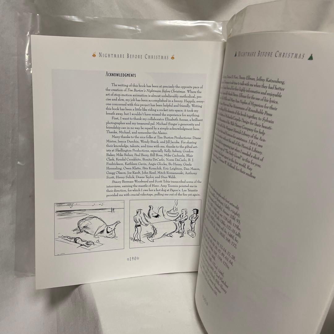 ナイトメアビフォクリスマス 設定資料集 洋書 - メルカリ