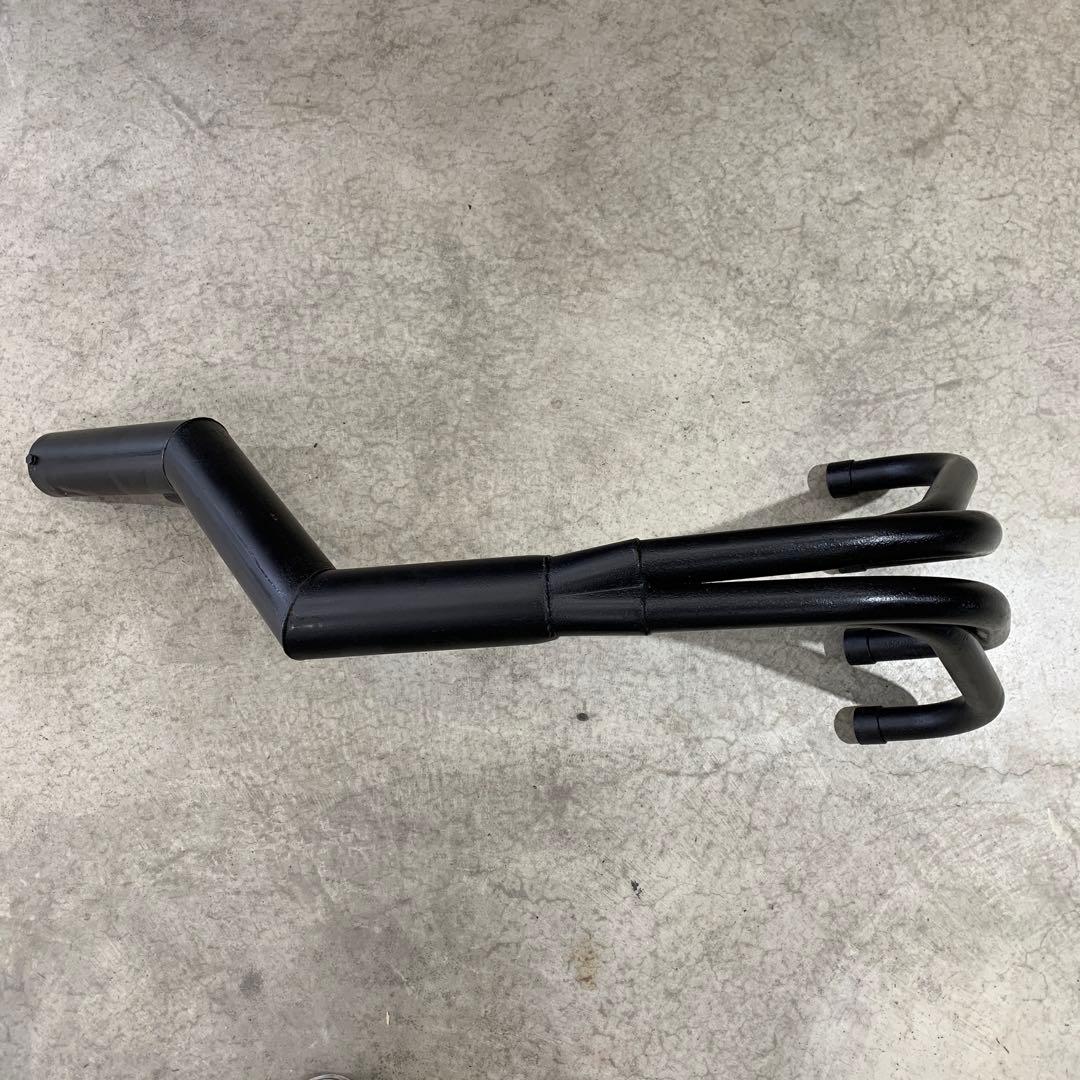 ゼファー400 ショート菅 集合管 耐熱ブラック再塗装済み - メルカリ