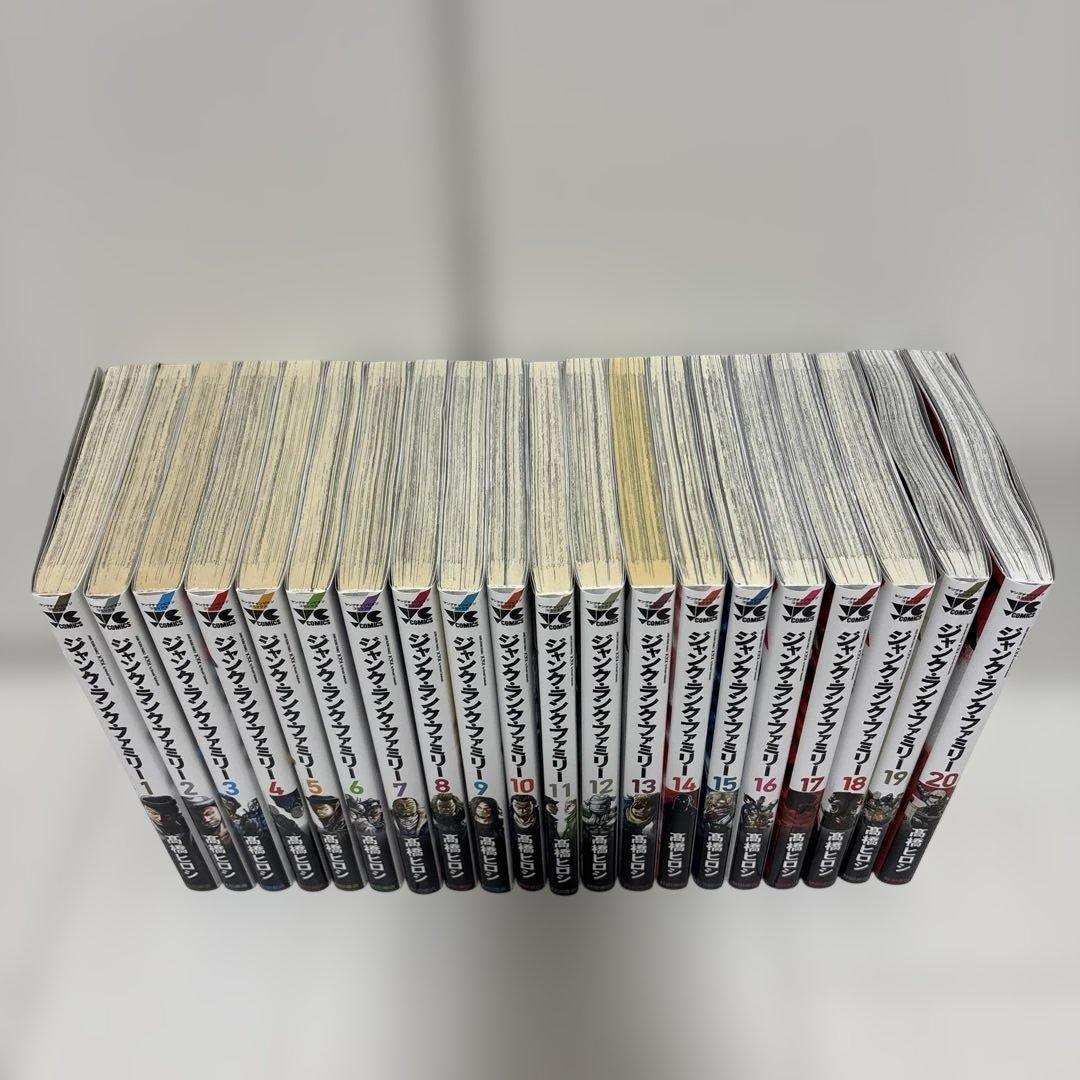 ジャンク・ランクファミリー全巻セット 全20巻 高橋ヒロシの 漫画全巻