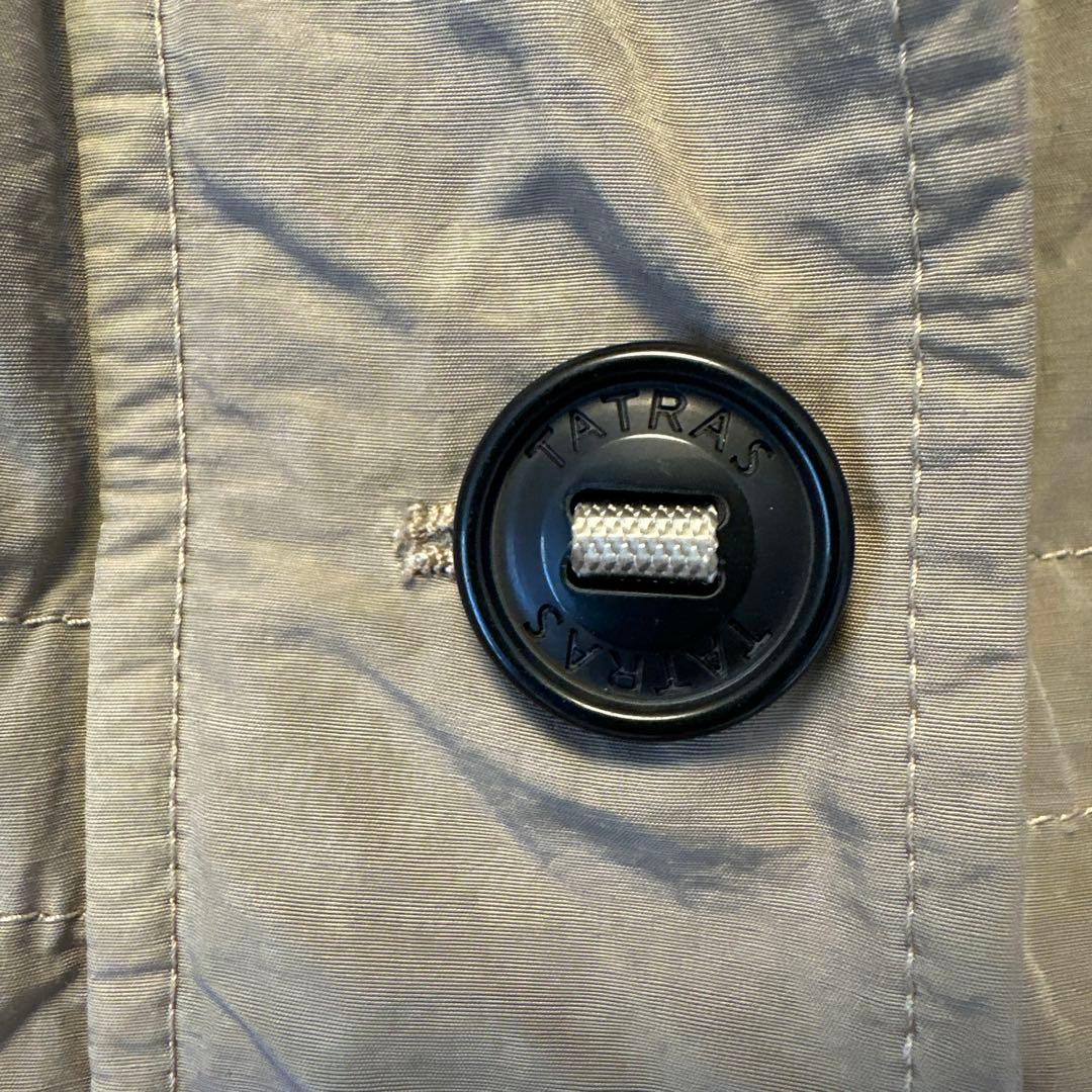 TATRAS カーキ ダウンライナー付きモッズコート