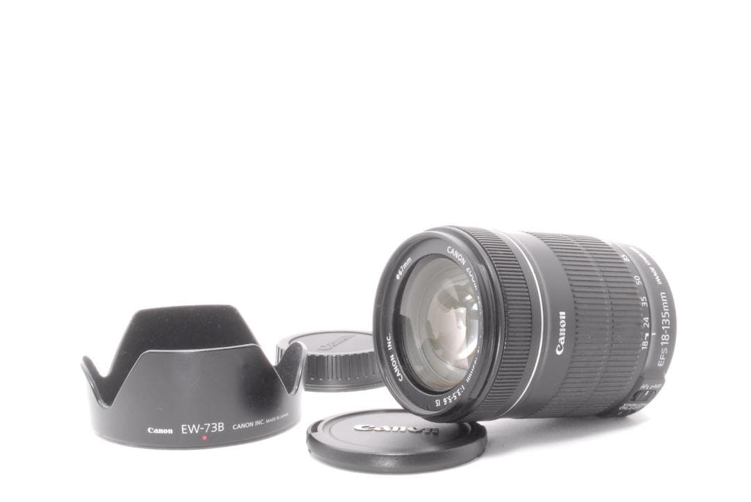 EF-S18-135mm F3.5-5.6 IS フード付 標準 望遠