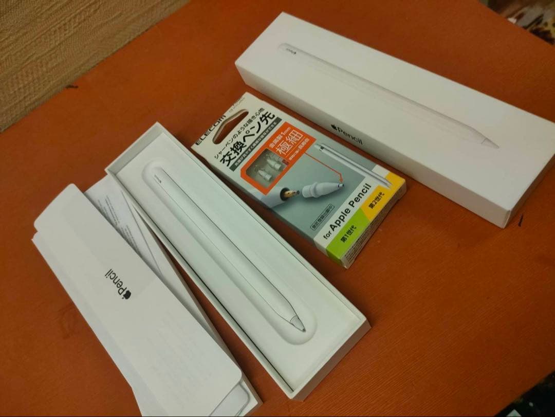 アップルペンシル 第2世代 新品同様 AHAStyle Apple Pencil 極細 ペン先 アップルペンシル 替芯 第一世代