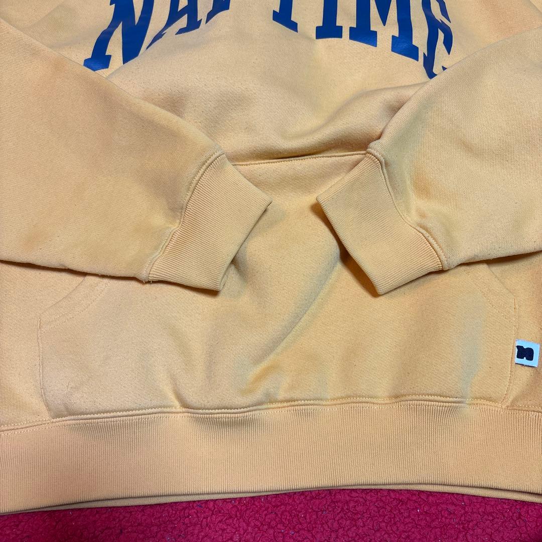 ナップタイム naptime. Nissy パーカー イエロー ピンク - メルカリ