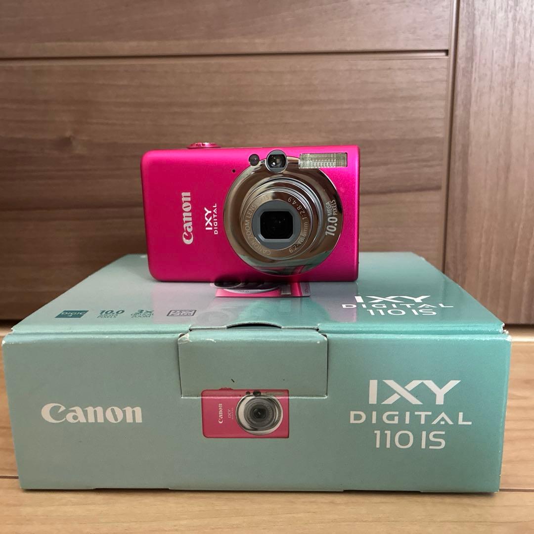 Canon】IXY110IS デジタルカメラ ピンク