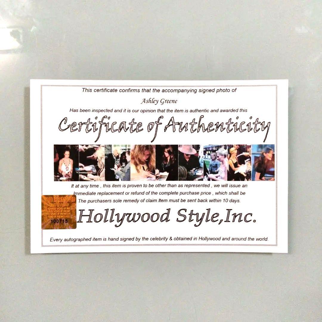 アシュリー・グリーン直筆サイン入り超 大型写真…トワイライト～初恋