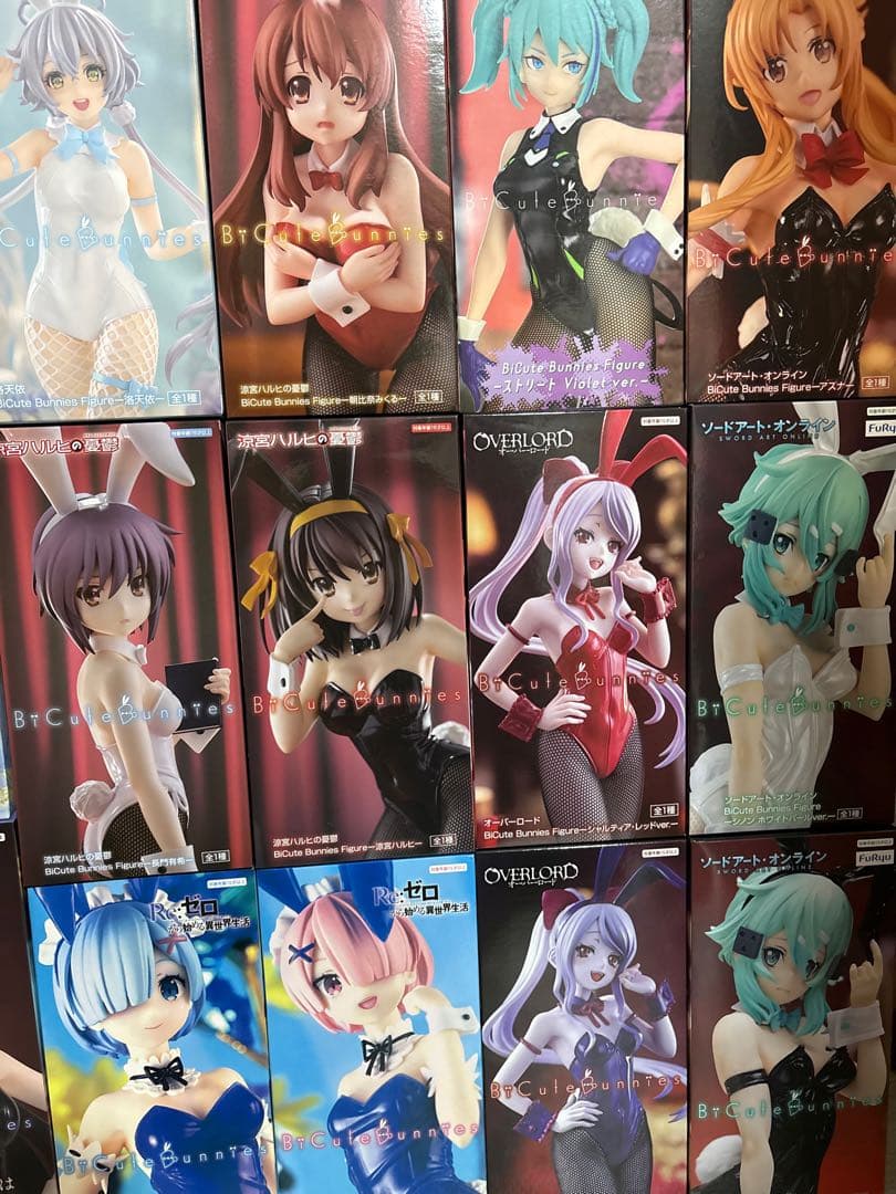 美少女　バニー　フィギュア　まとめ売り　１７体