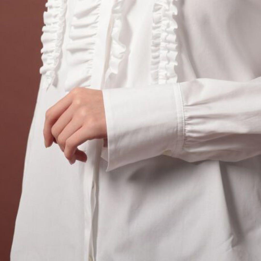 極美品】ドレステリア フリルブザムシャツ Sサイズ - メルカリ