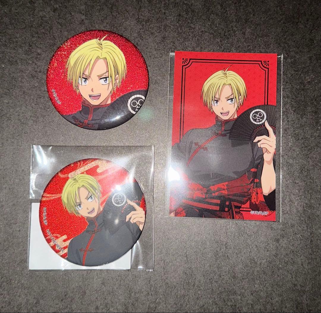 サカモトデイズ 和洋折衷 缶バッジ クリアカード 朝倉シン セット