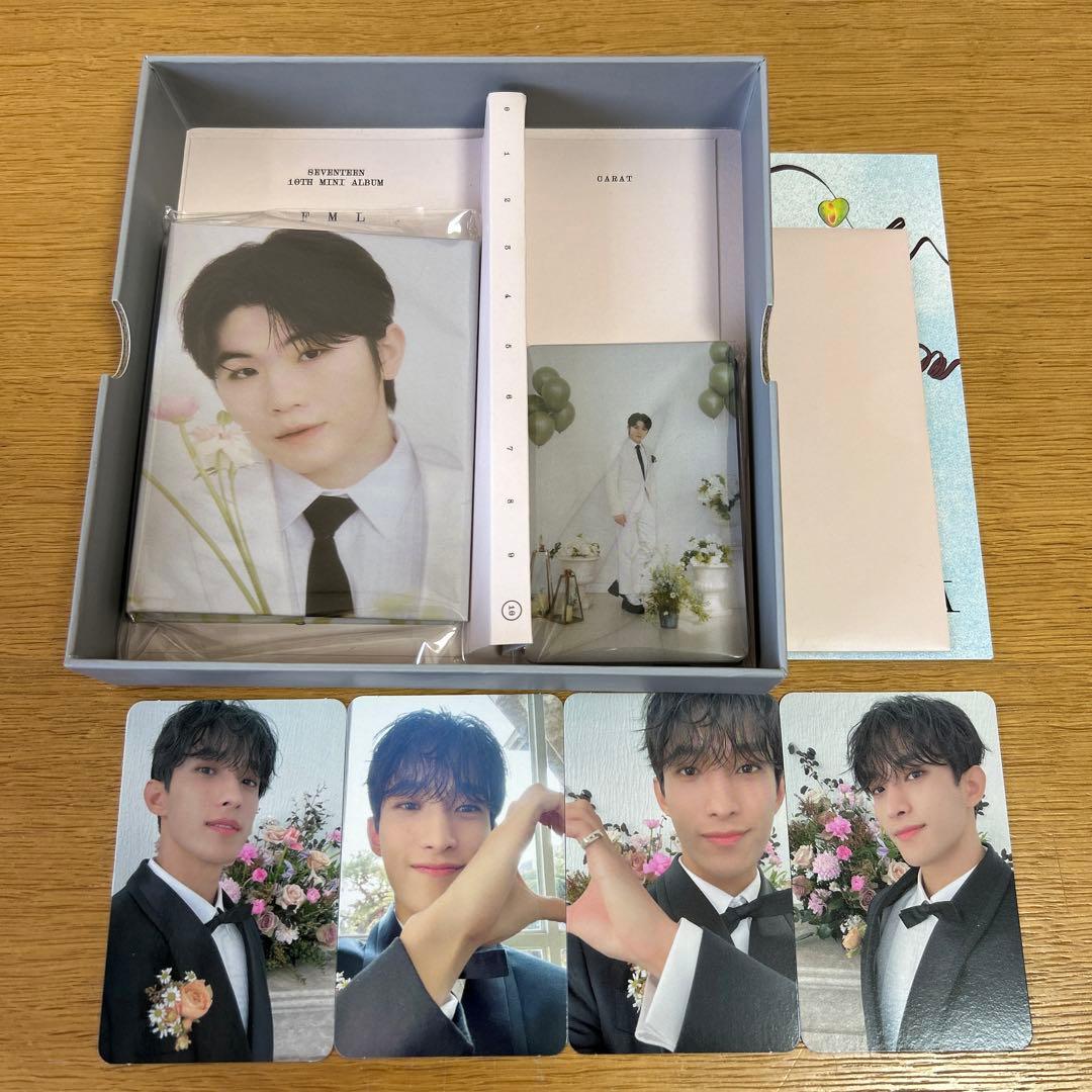 SEVENTEEN セブチ FML fml carat盤 ドギョム ウジ トレカ - メルカリ