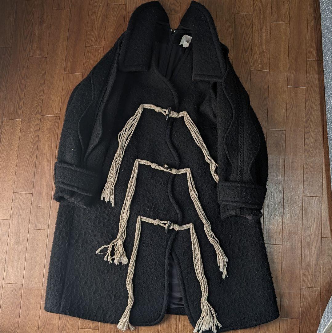 BASE MARK22AW Ladder Embroidery Coatダッフル - メルカリ