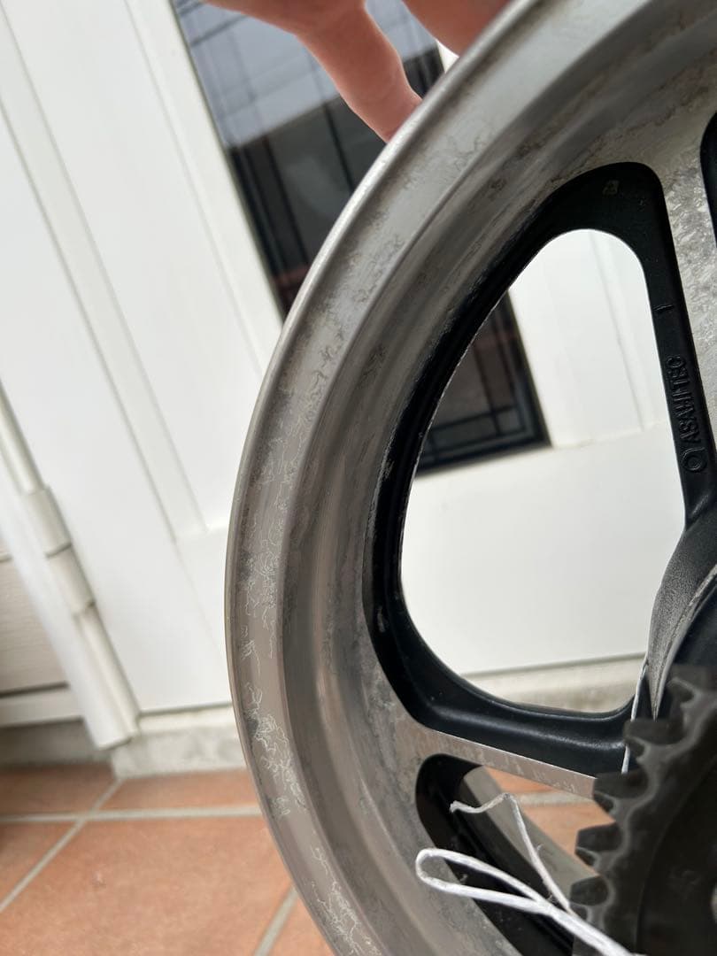 7*w様 カワサキ ゼファー1100 純正ホイール 前後 中古 - メルカリ