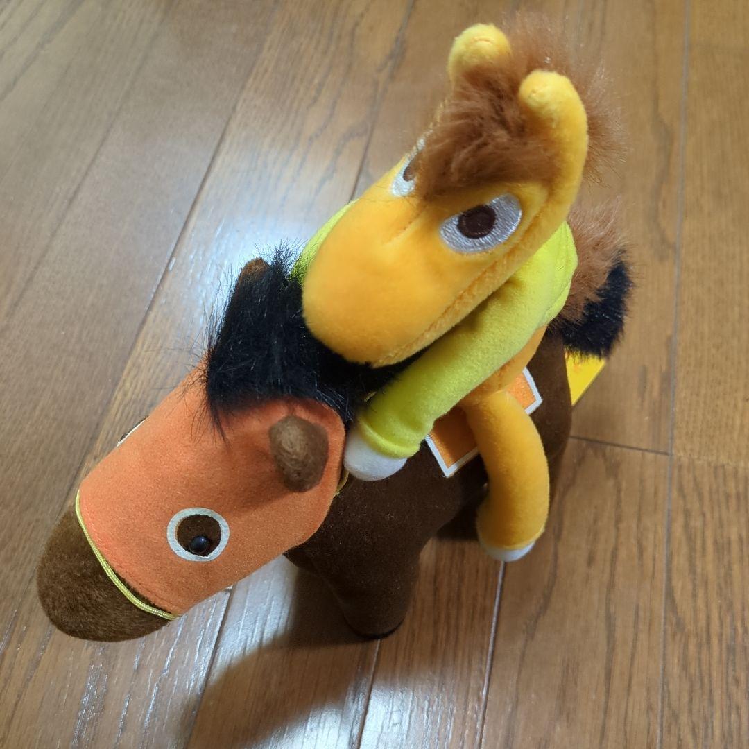 東京シティ競馬/大井競馬/TCK うまたせ ぬいぐるみ おまけ付 - メルカリ