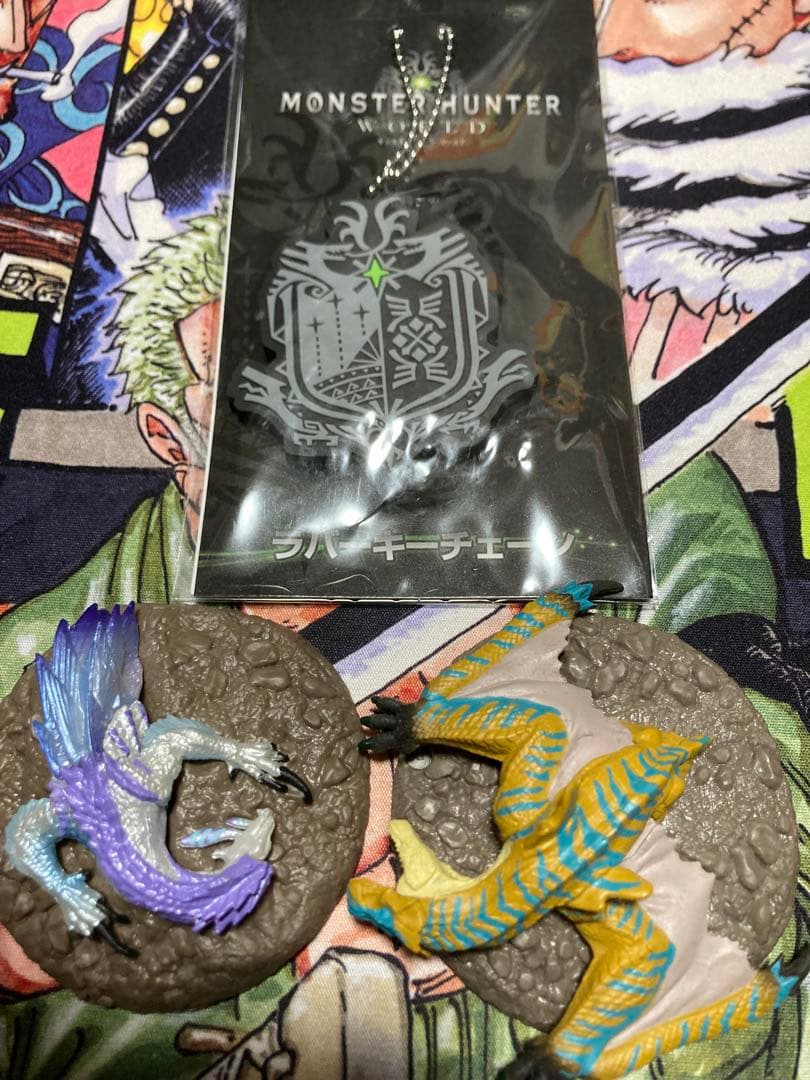 モンスターハンター 捕獲し隊 ティガレックス、タマミツネ ラバーキー