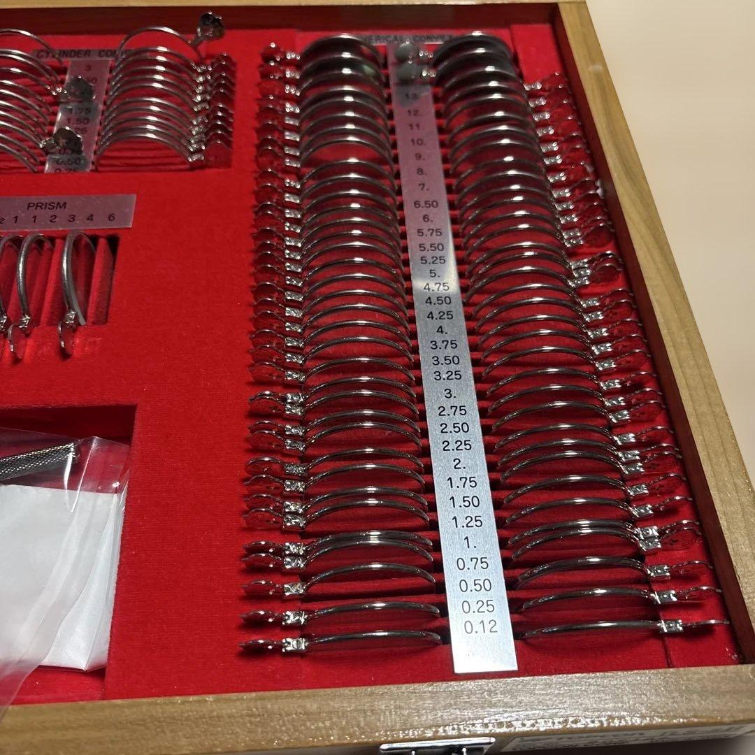 検眼レンズ ・テストレンズセット・視力検査 ・測定 TOPCON TLS-5B