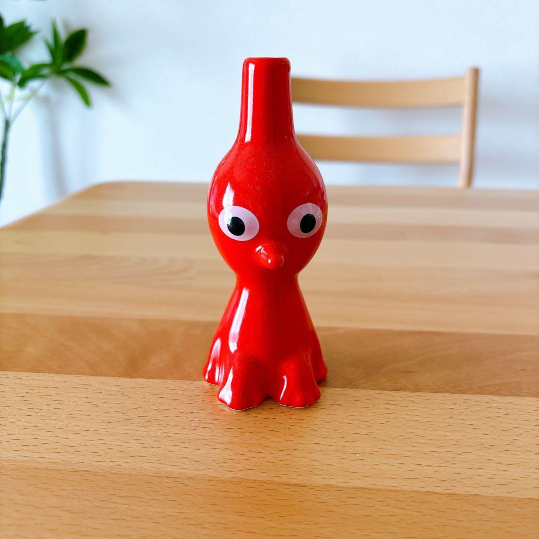 任天堂 赤ピクミン 花瓶 フラワーベース - メルカリ