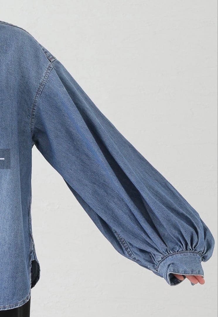 SLOBE IENA LE DENIM WING SLEEVE シャツ - メルカリ