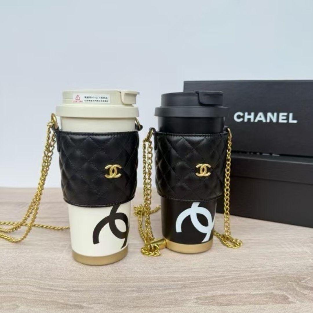 【数量限定】❤CHANEL❤ 非売品 ボトルホルダー タンブラー 水筒 ブラック 数量限定】❤CHANEL❤ 非売品 ボトルホルダー タンブラー 水筒