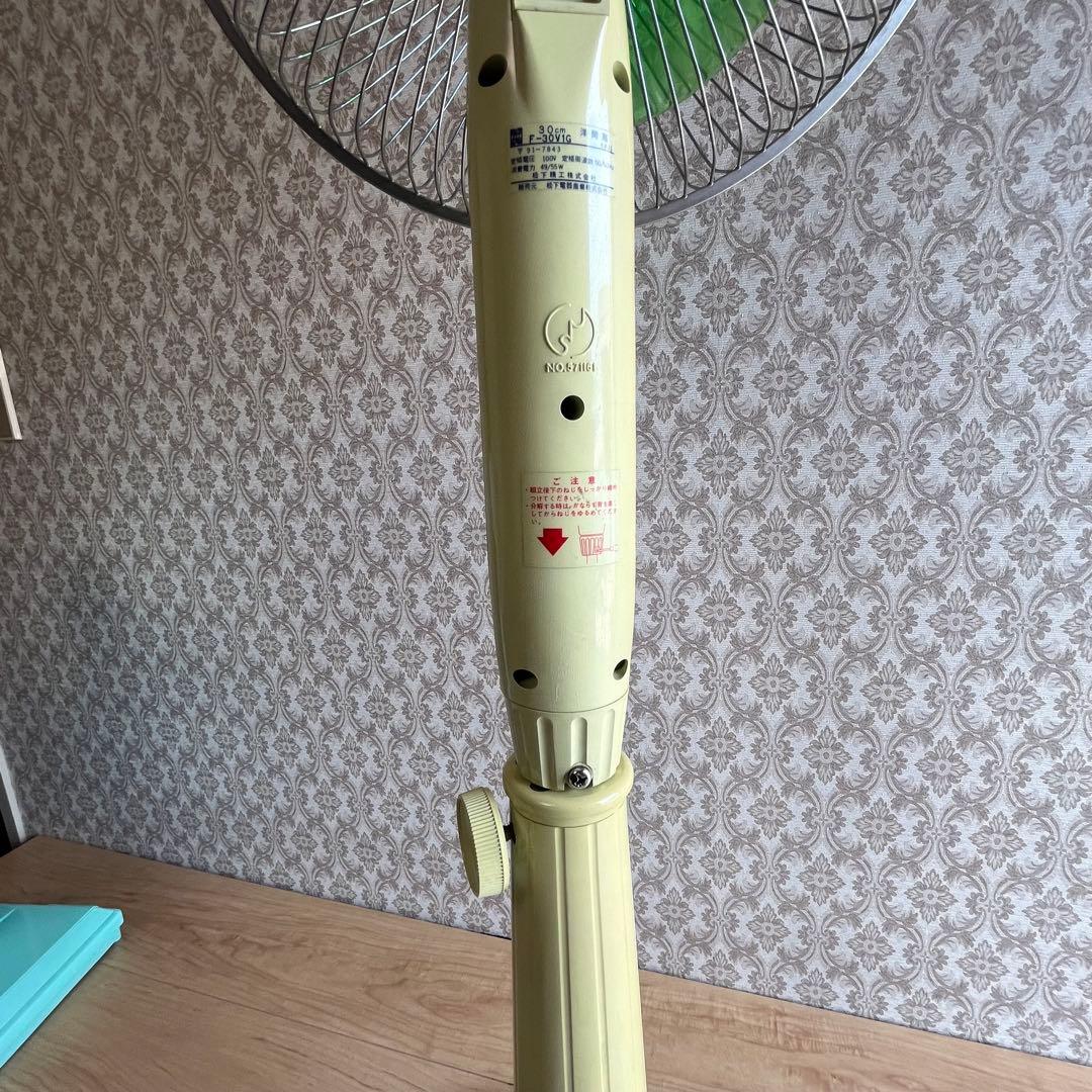 希少 ナショナル F-30V1G 扇風機 松下電器 National 可動品