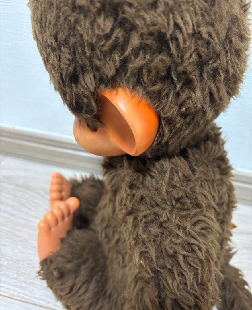 モンチッチ初代Lサイズ大セキグチ昭和レトロ ブルーアイ - メルカリ